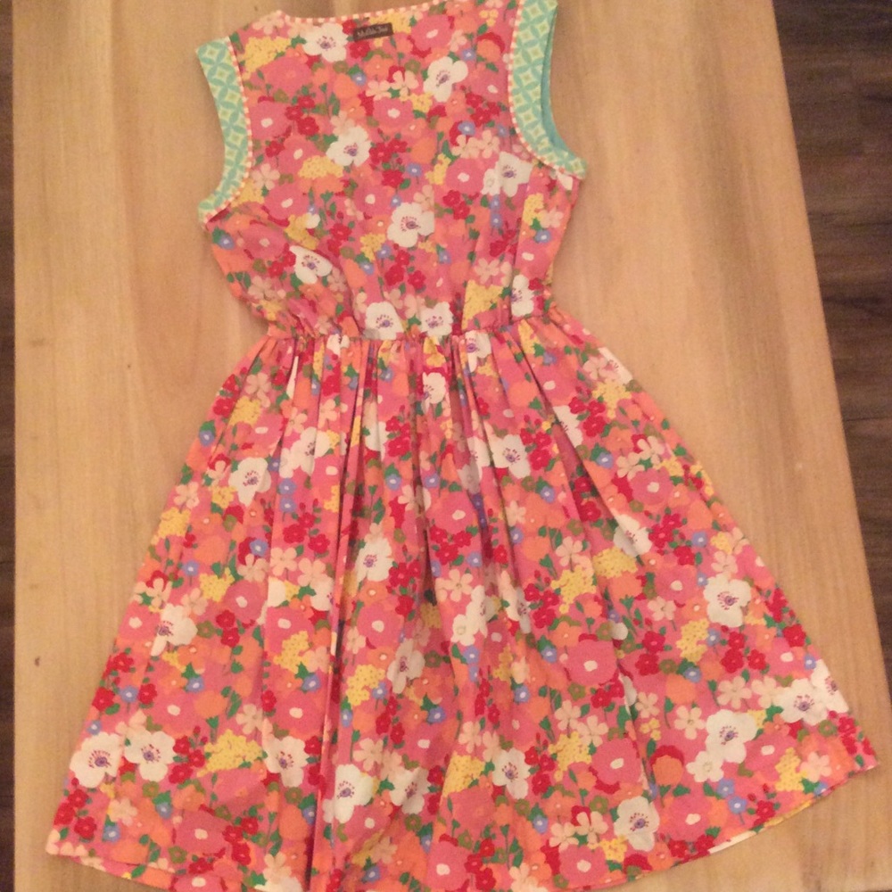 Matilda Jane Retro Floral Dress Sz S - Picture 2 of 8